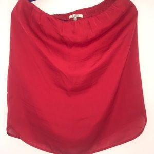 BB Dakota strapless top.